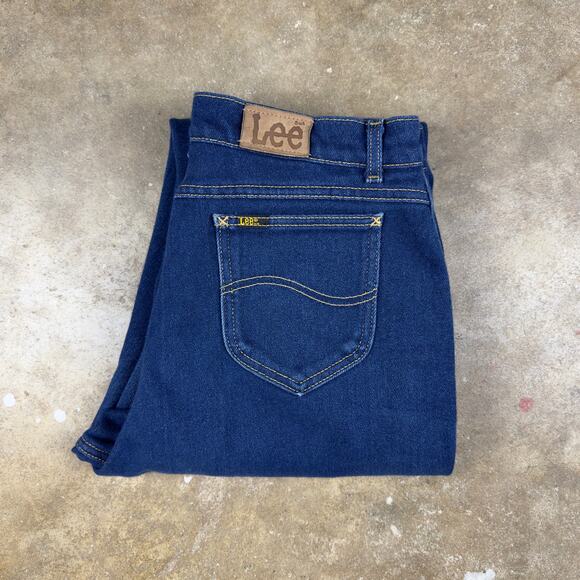 Vintage Lee Women’s High-Rise Jeans 18L Dark Wash, Excellent Condition 80’s 90’s - Picture 11 of 11
